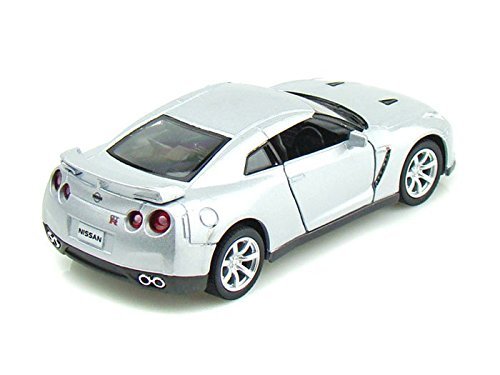 Amazon.com: KiNSMART 2009 Nissan GT-R R35 Silver 5
